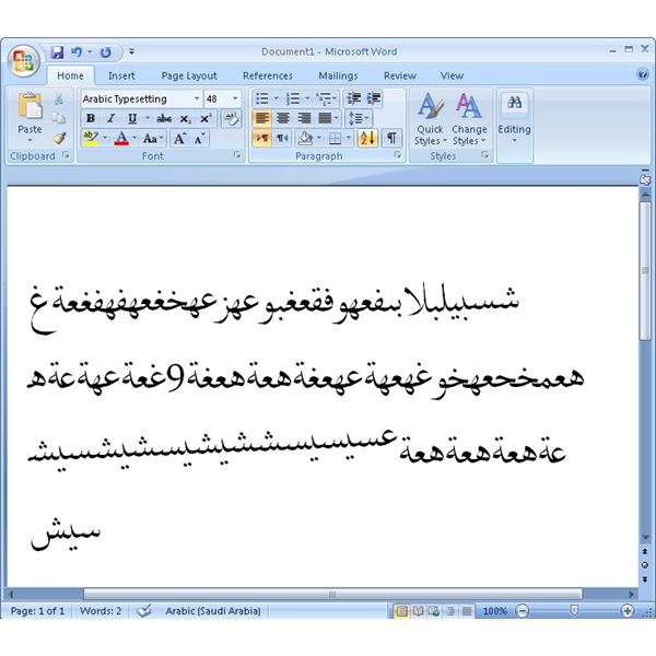 add arabic fonts to microsoft word for mac
